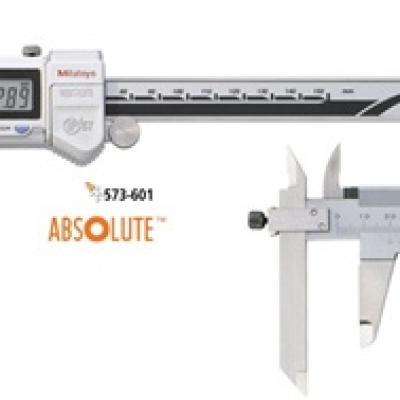 三豐廣州代理 MITUTOYO 偏置卡尺573-604ABSOLUTE數(shù)顯型和游標型 573-604 三豐MITUTOYO