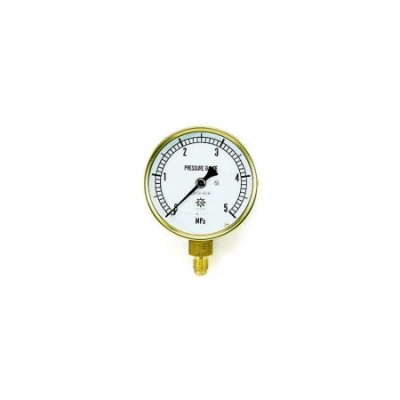 TASCO TA147F-235 圧力計（1／4″フレア、下出し、75φ、つば無）