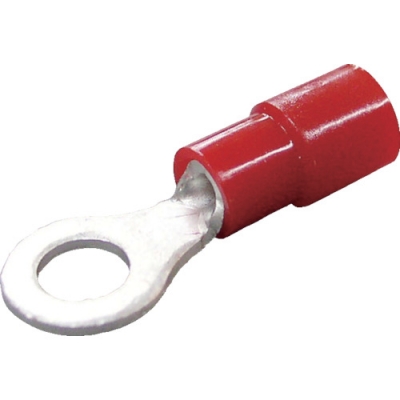 NICHIFU 日富 MEX-1.25-3.5L-RED-日本環(huán)境友好型帶絕緣涂層的圓形端子R型（100個(gè)裝）起線0.3～1.65
