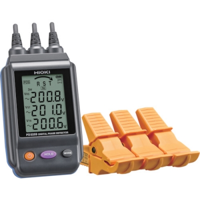 HIOKI 日置 PD3259SEISEKI-KOUSEISYOTUKI-ＨＩＯＫＩ　電圧計付検相器　?。校模常玻担埂〕煽儽?校正証明書付