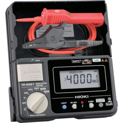 HIOKI 日置 IR4051-11 KOUSEISYO-STRACETUKI 5范圍絕緣電阻計IR 4051-11帶校準(zhǔn)證明書、TRAS