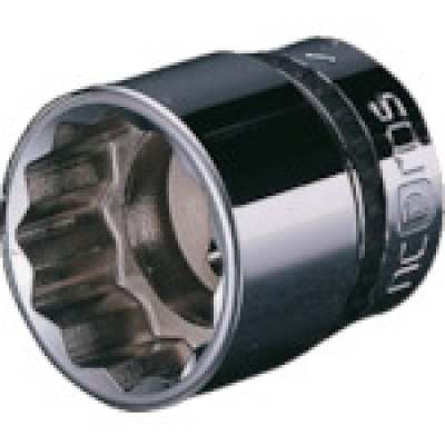 KTC 京都 NB3-17W-內(nèi)普拉斯9.5sq.插座（十二角）17mm