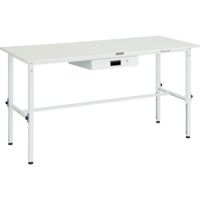 日本中山TRUSCO__RAEM-1500UDK1W__RAEM型高度調(diào)節(jié)工作臺(tái)1500X750薄型帶單級(jí)抽屜的白色顏色